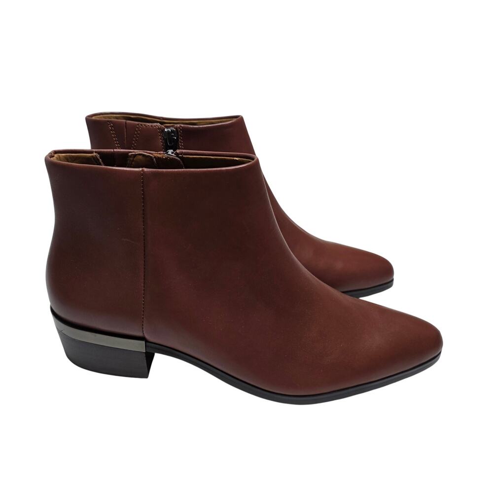 Coach Montana Classic Leather Ankle Boots - NEW - Sz 10